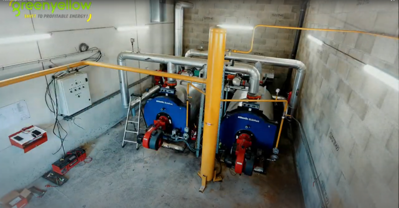 Timelapse chantier d'un remplacement de chaudière sur St Quentin Fallavier et en Auvergne Rhône-Alpes