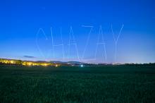 Prestation de Light Painting par drone sur Lyon 8ème et en Auvergne Rhône-Alpes