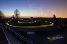 Prestation de Light Painting par drone sur Lyon 8ème et en Auvergne Rhône-Alpes