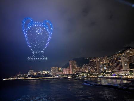 Show de drone lumineux Monaco 